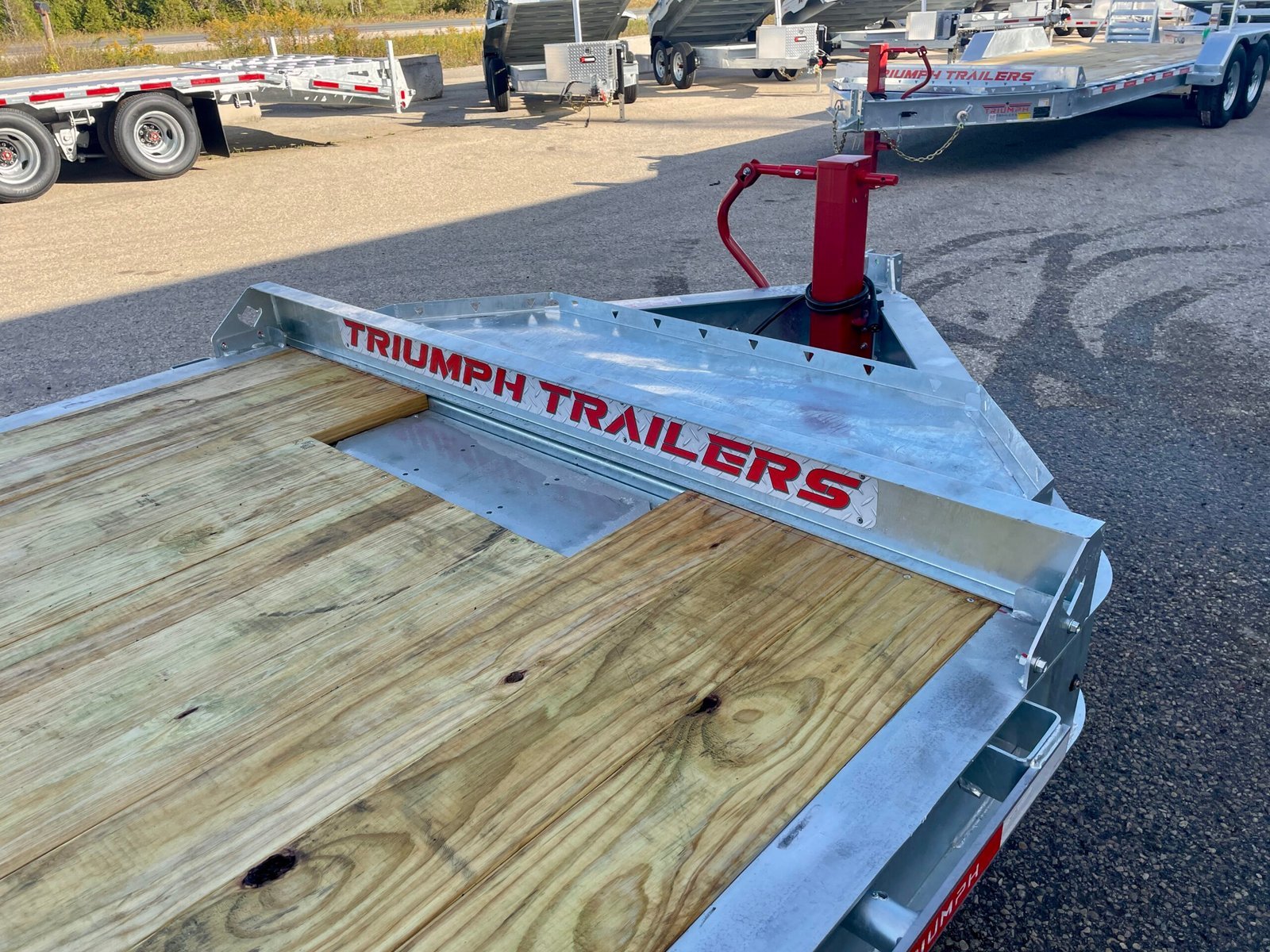 2027 Triumph 83 in × 24+2ft Beavertail Car/Equipment Hauler 21,000 lb GVWR — photo 6