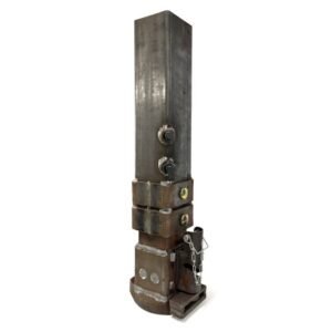 ADJUSTABLE SQUARE GOOSENECK COUPLER 3" 40K RAM