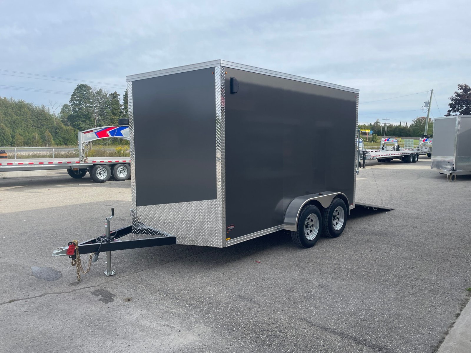 2027 Newport 7 ft × 12 ft Enclosed Trailer 7,000 lb GVWR — photo 6