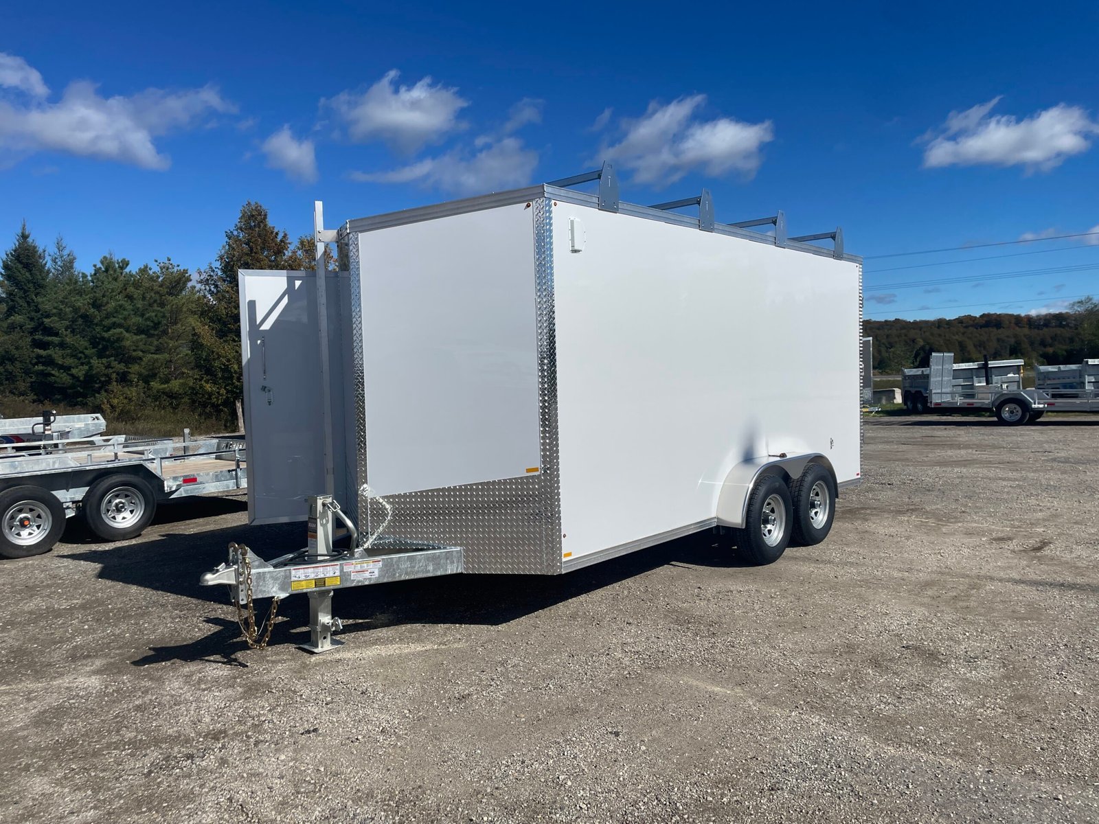 2027 Newport 7 ft × 16 ft Enclosed Trailer 9,990 lb GVWR — photo 3