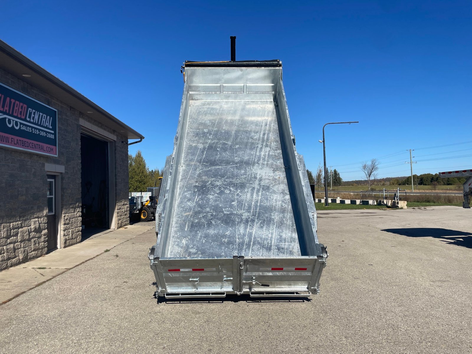2027 One-Sixteen 82 in × 14 ft Dump Trailer 14,000 lb GVWR — photo 3