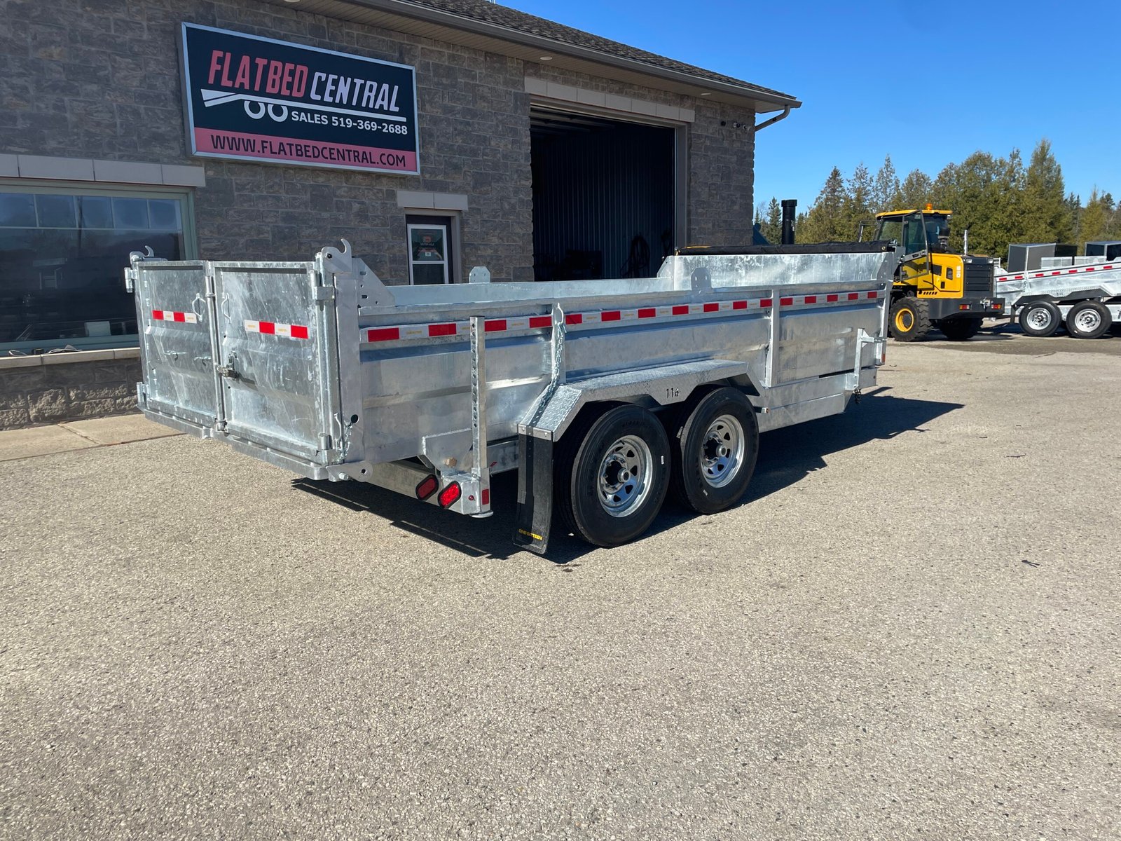 2027 One-Sixteen 82 in × 14 ft Dump Trailer 14,000 lb GVWR — photo 9